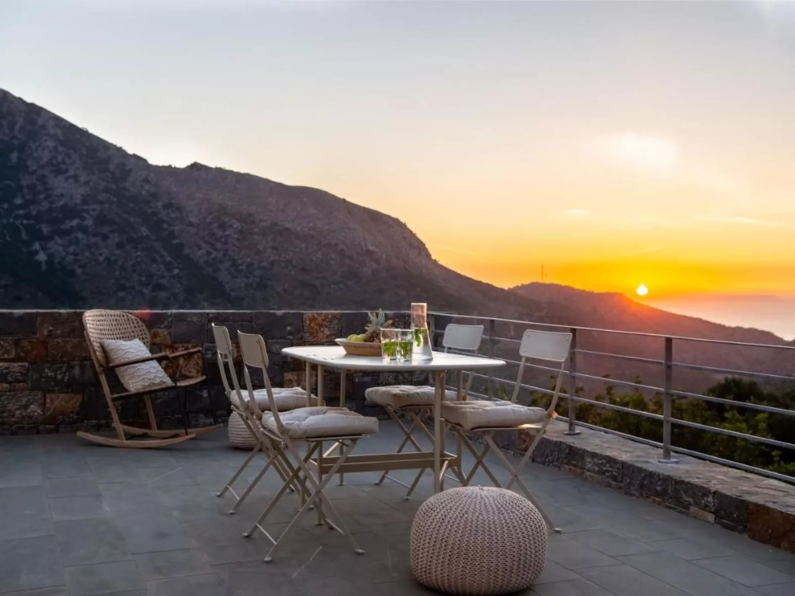 Villa Adagio mit Privatpool in Vrachasi, Kreta-Draußen