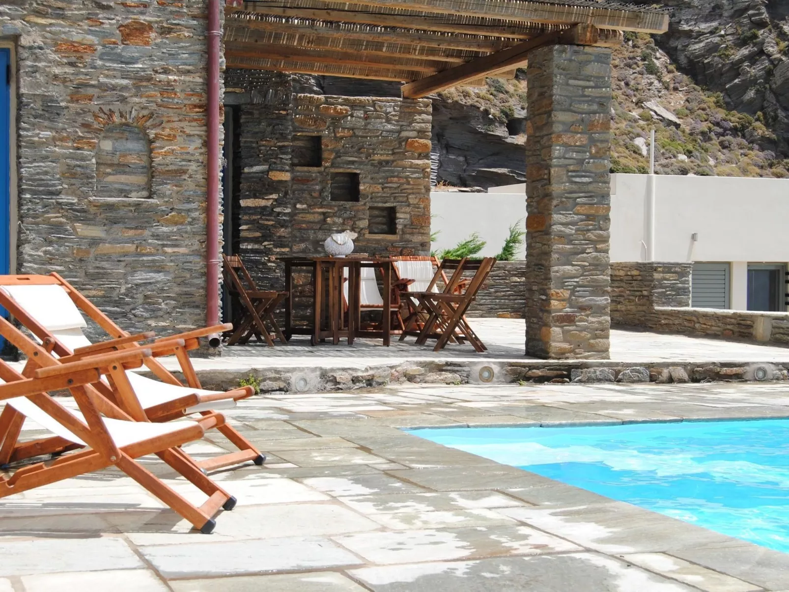 Ferienvilla "Anemos" mit Infinity-Pool-Outside