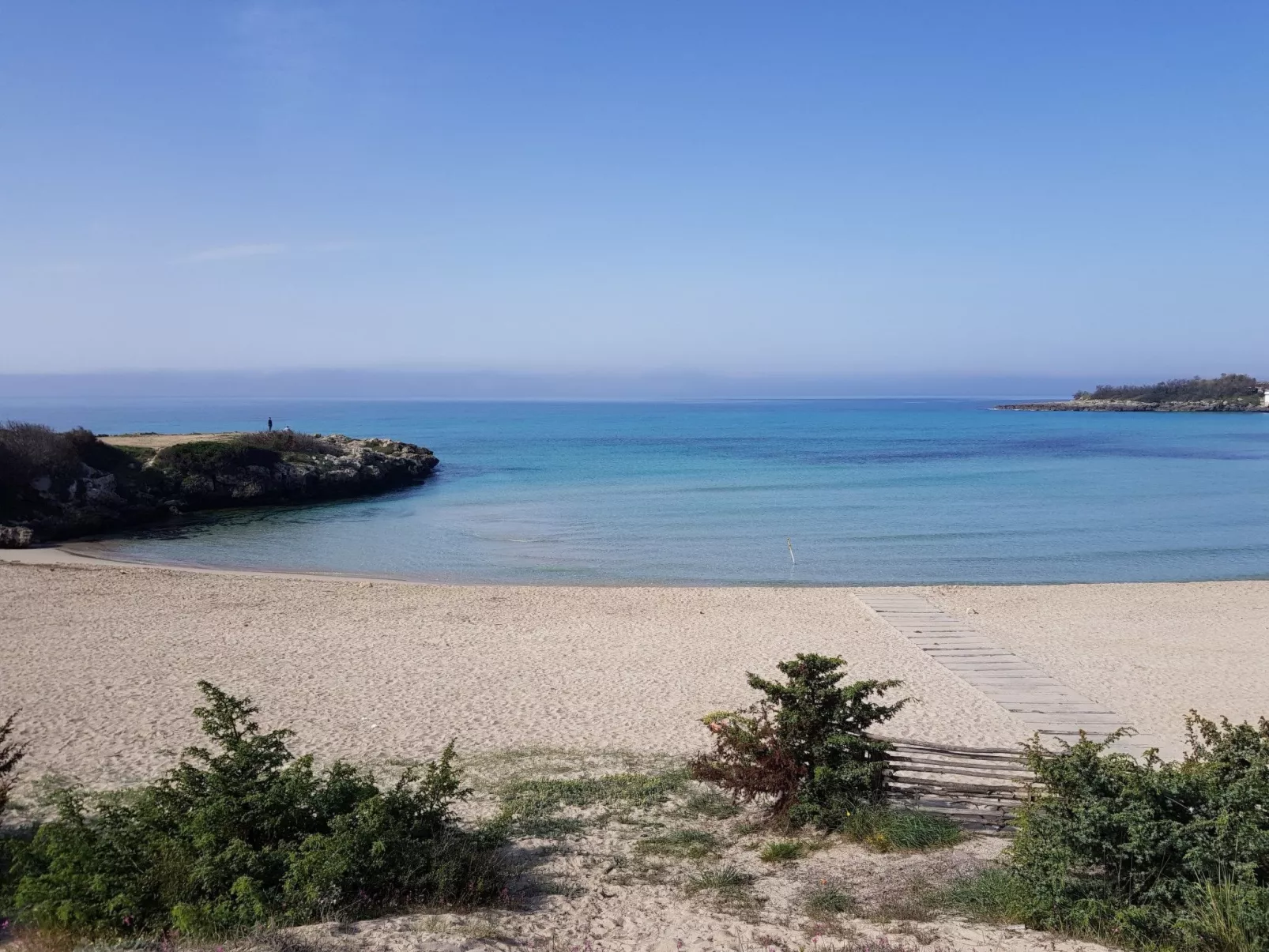 In Pulsano mit Garten-Draußen