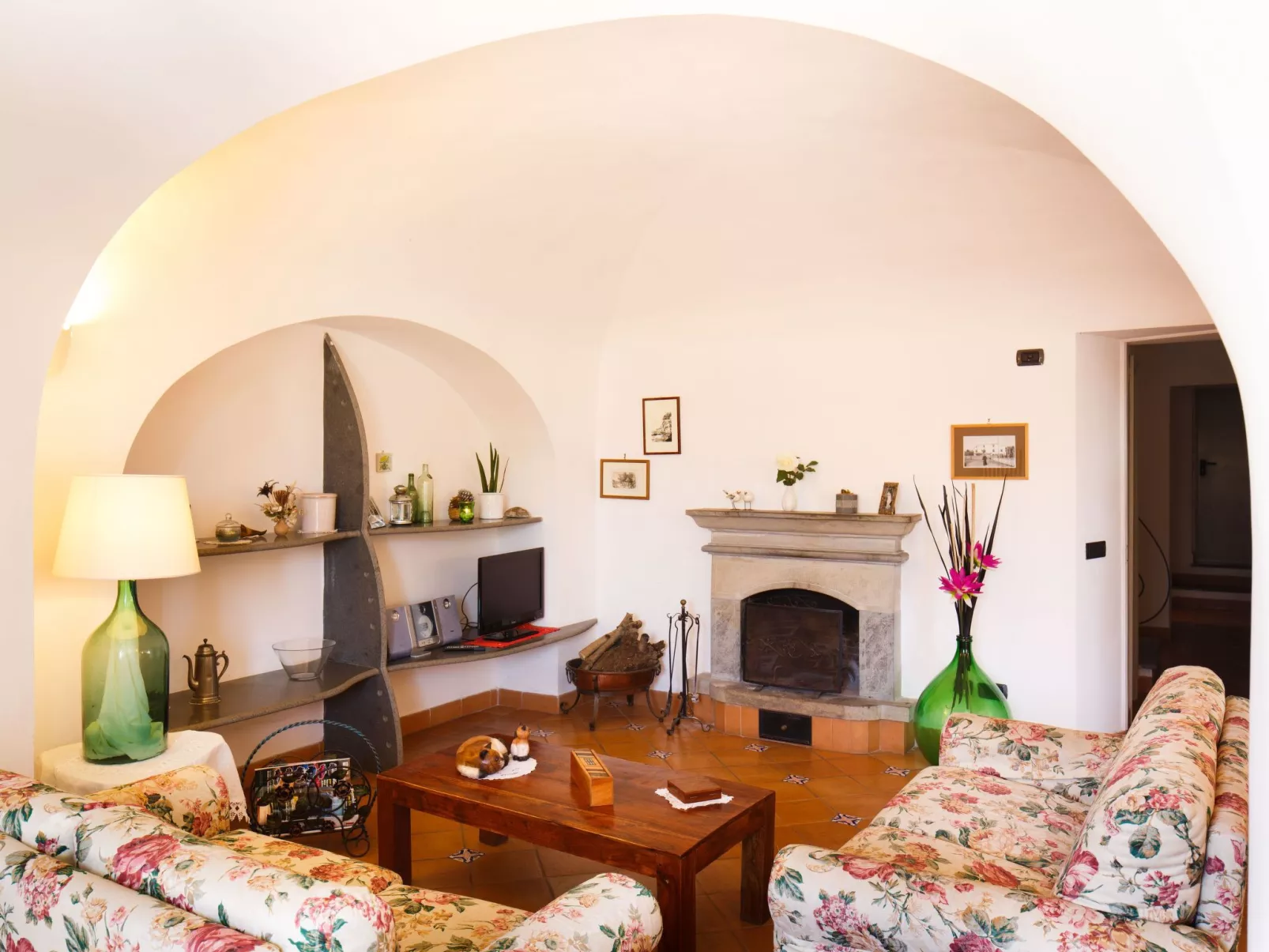 Panoramavilla mit Pool-Inside