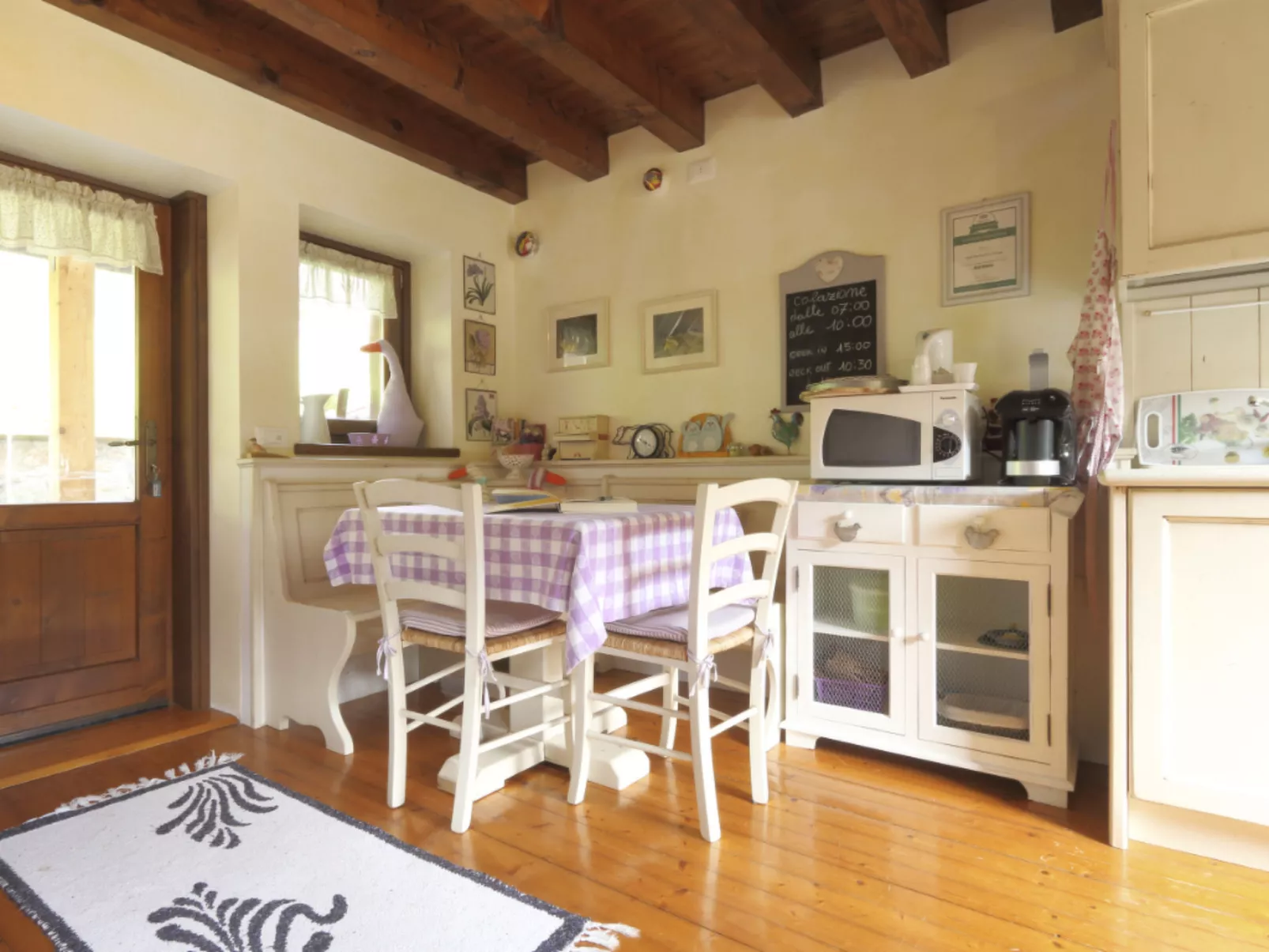 Duck's Cottage für einen Dolomitenurlaub-Inside