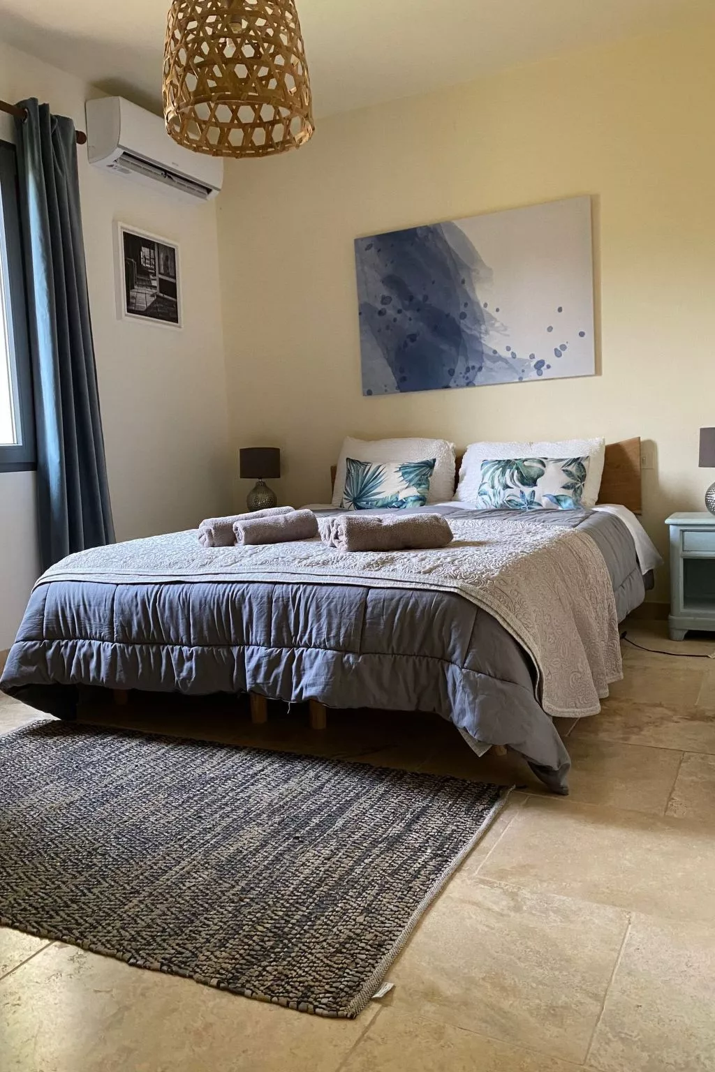 Klimatisiertes Mas Les Heures Bleues mit Pool - Drinnen