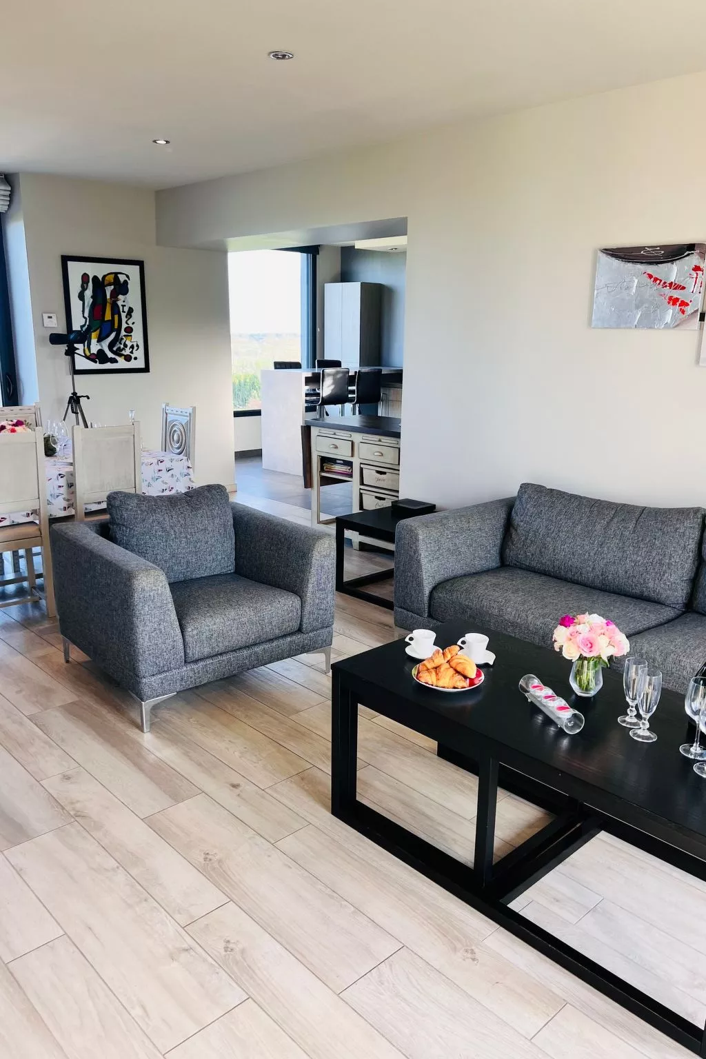 Villa Tante Alice  Meerblick Komfort Villa Alleinlage mit Aufzug Jacuzzi Dampfb-Drinnen