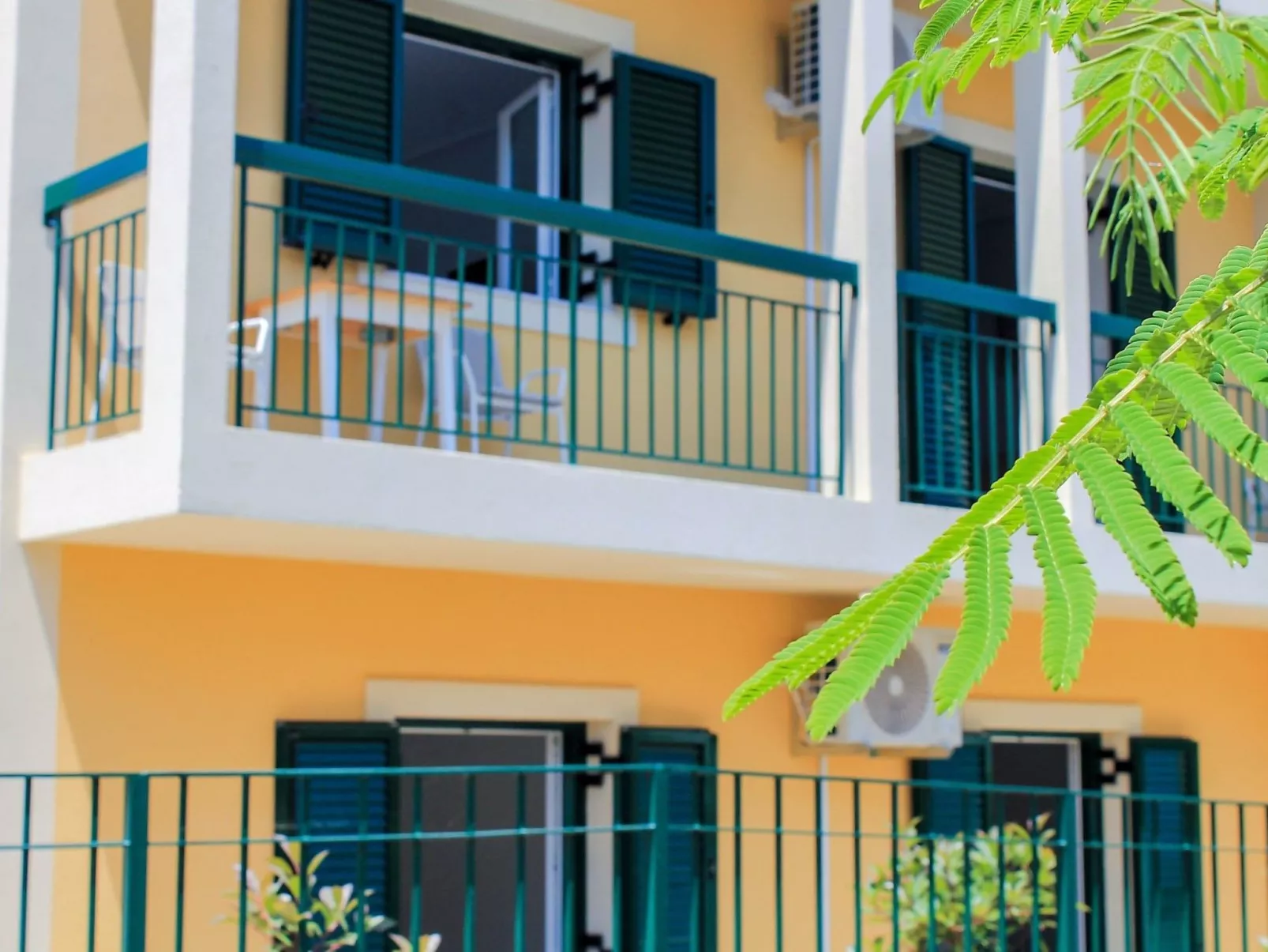 Stilvolle Erdgeschosswohnung Wave Tria in Kassiopi-Dehors