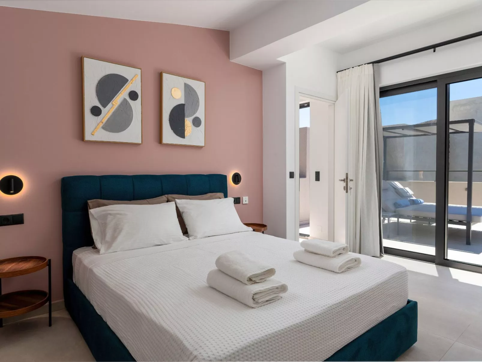 Neue Villa Dandelion, Privater Pool, 100m zum Strand-Inside