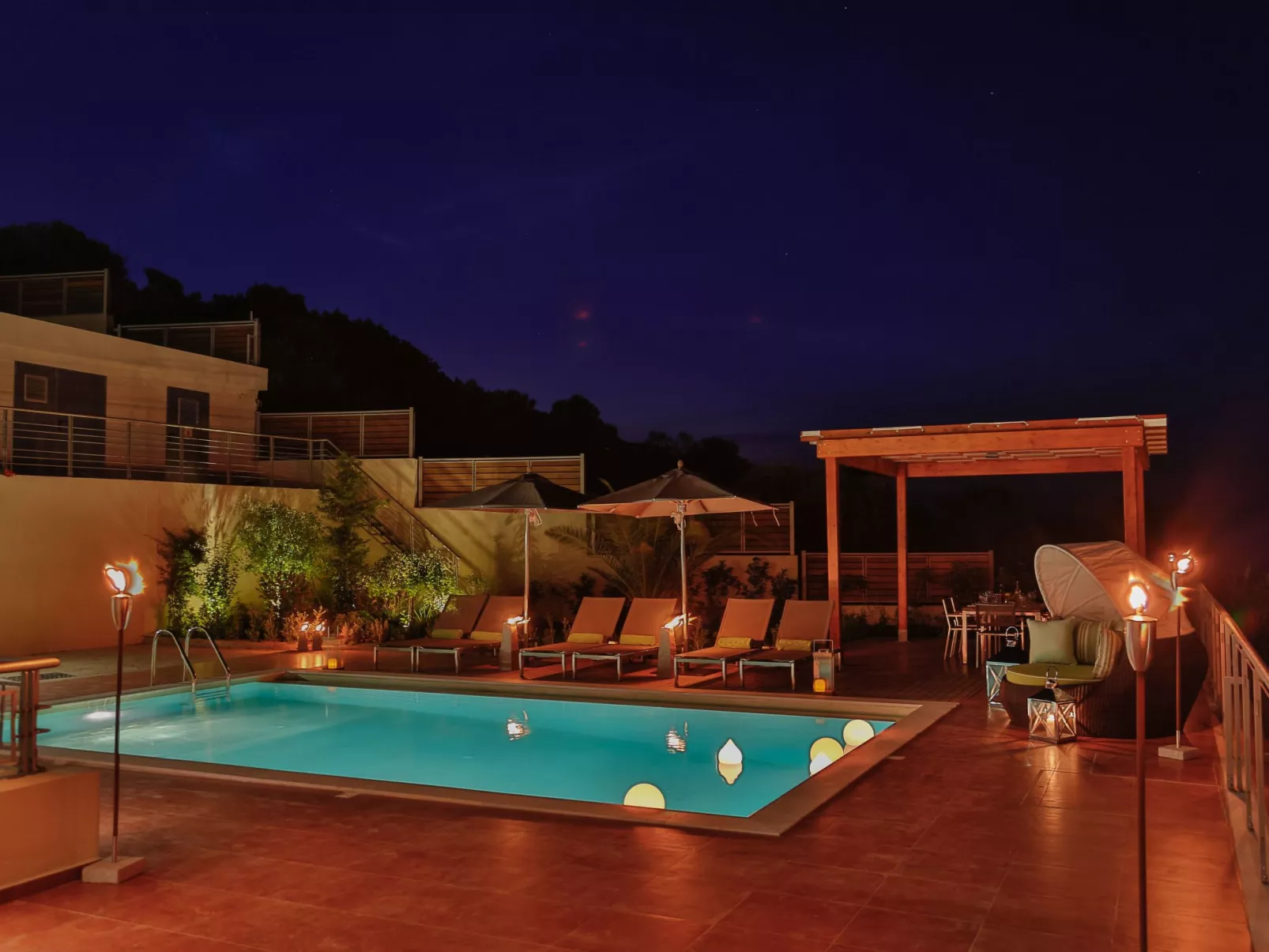 Mit Privatpool für 9 Personen ca. 200 m&sup2; in Pounta, Ägäis (Skiathos)-Dehors