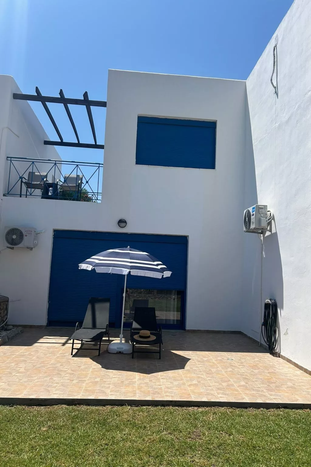 Villa Poseidon Blau-Dehors