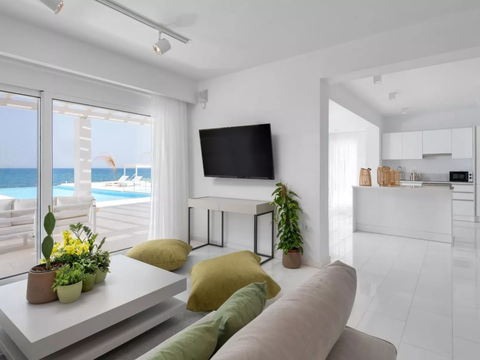 Strandvilla Maria für 12 Personen-Dedans