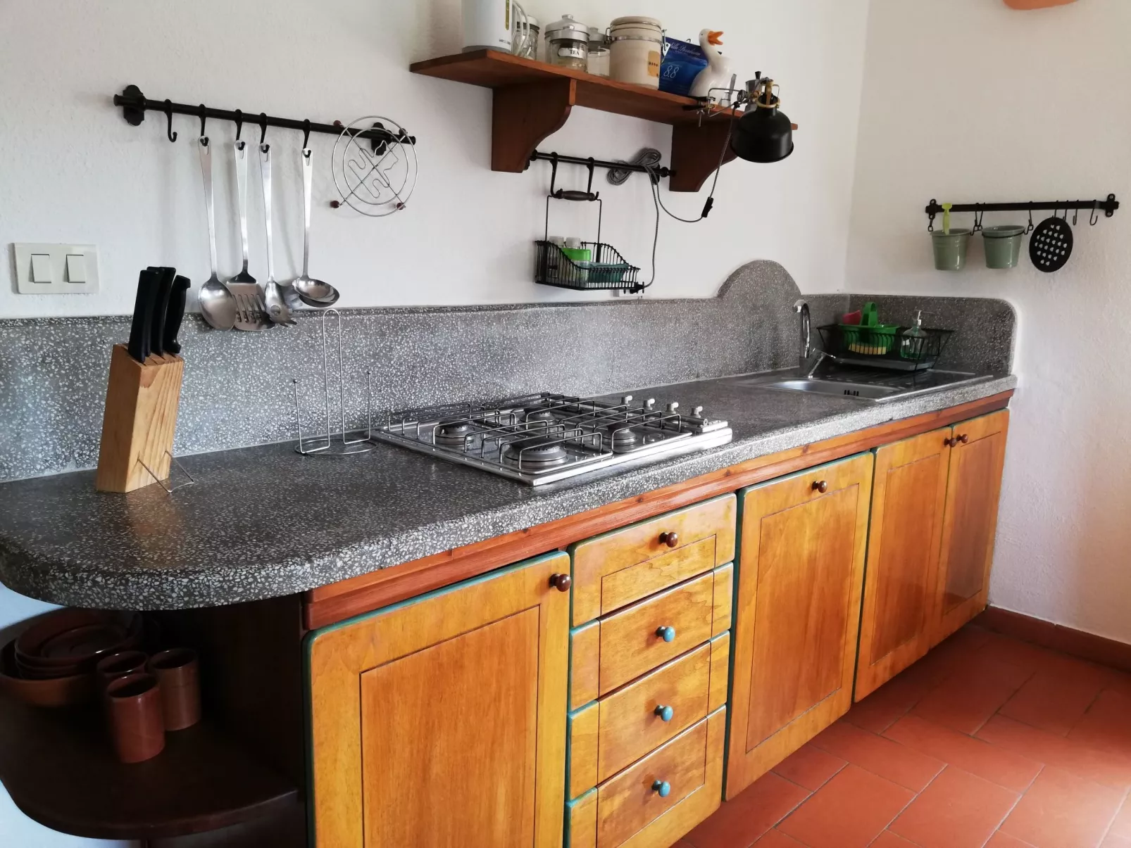 Villa Paradisino Zwei-Zimmer-Wohnung Orbetello Beach-Inside