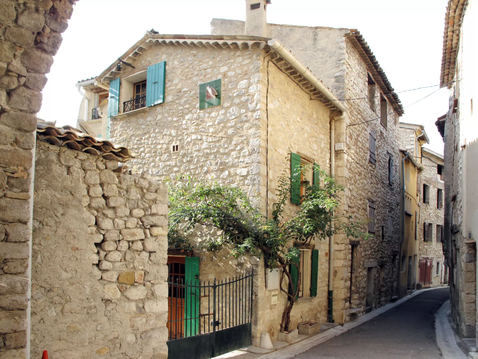 Mit Panoramablick auf den Mont Ventoux-Area