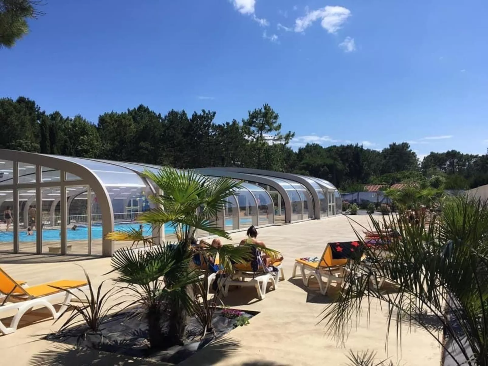 Mobilheim 3 chambres, klettern, Ll-Dehors