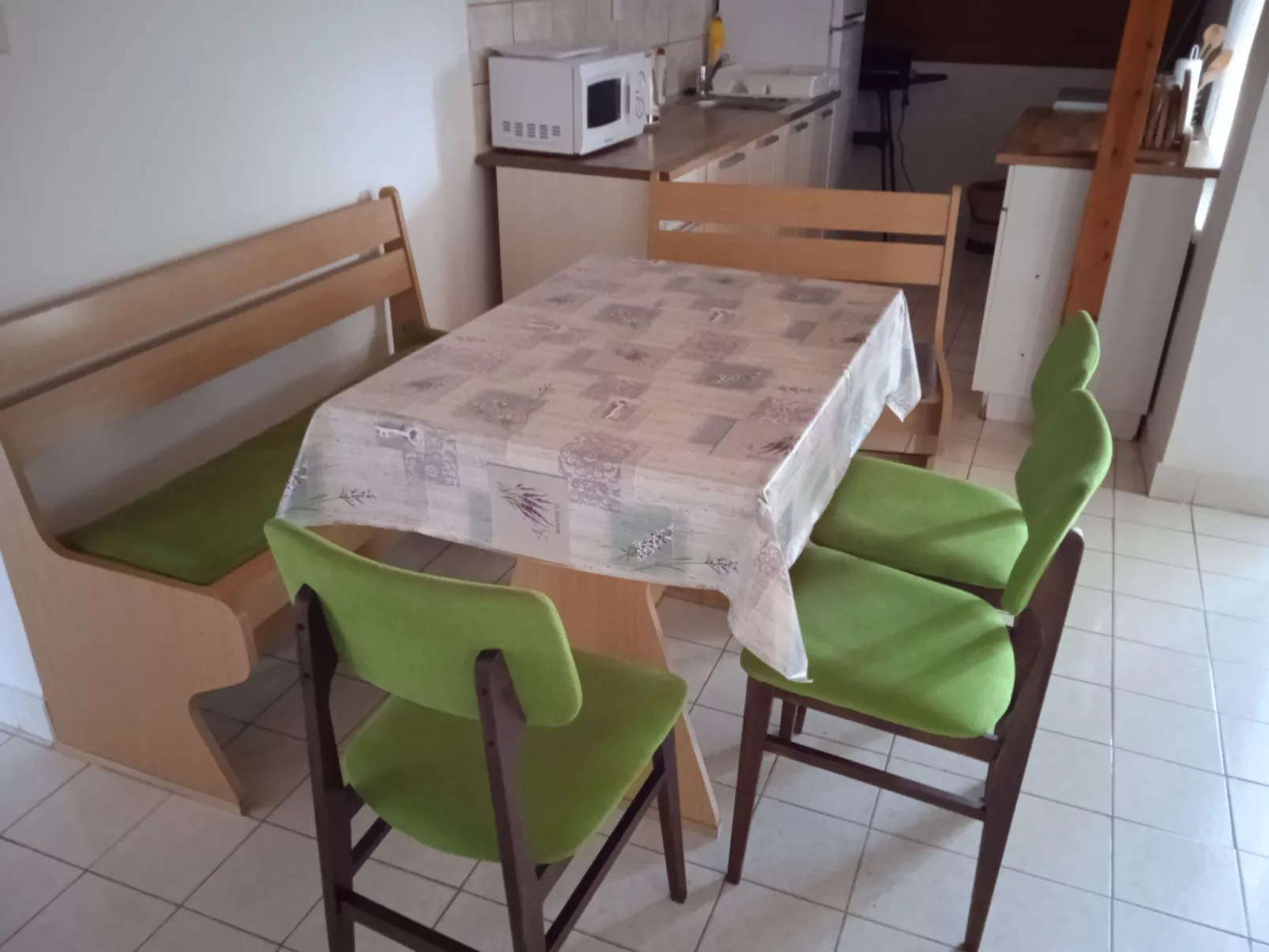 Wohnung für 12 Pers.-Dedans