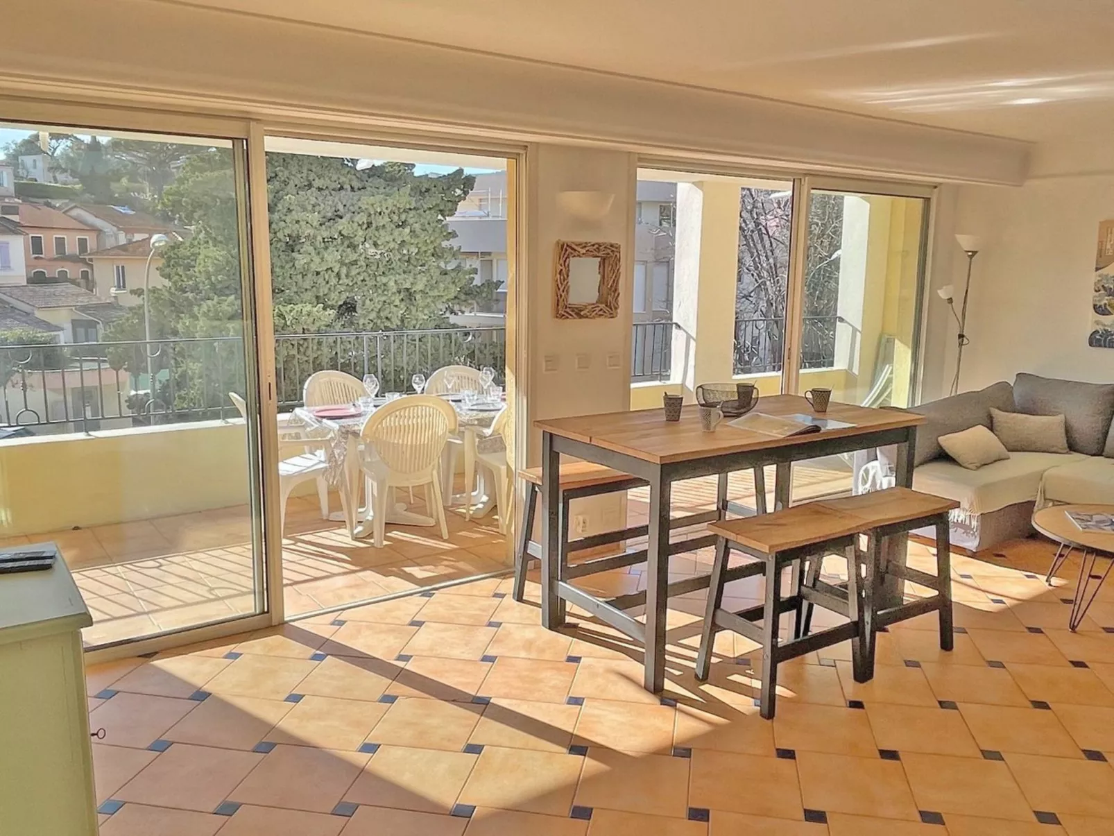 Wohnung "Port Marine 29B" mit Terrasse - Drinnen