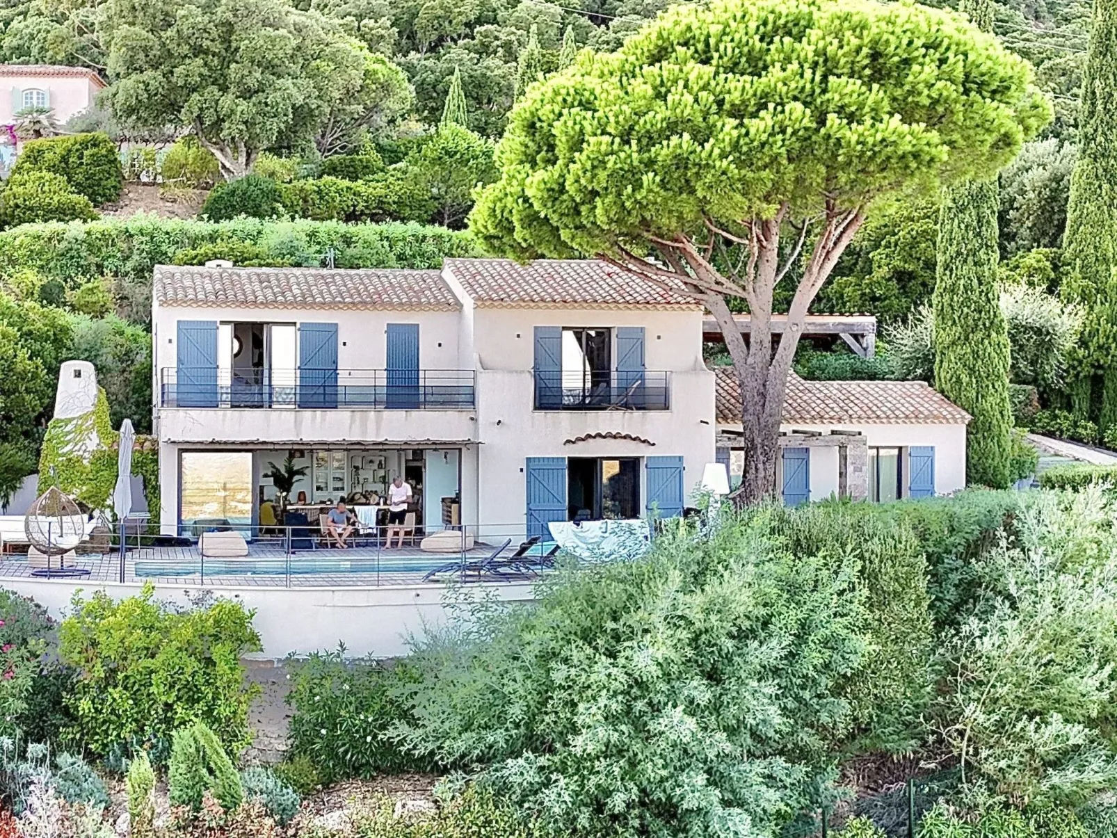 Villa "The View" mit eigenem Pool-Draußen