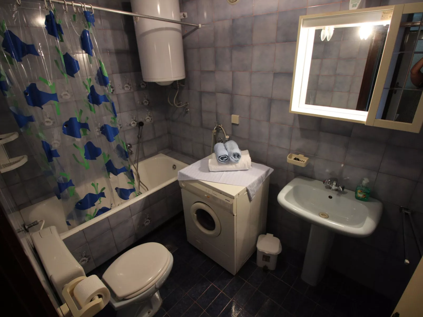 Am schönen Kieselstrand.-Dedans