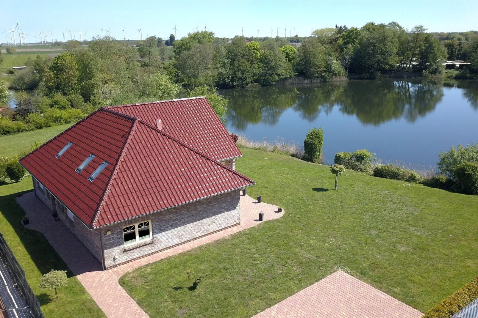 Gesamte Ferienhaus 12 Personen-Extérieur été