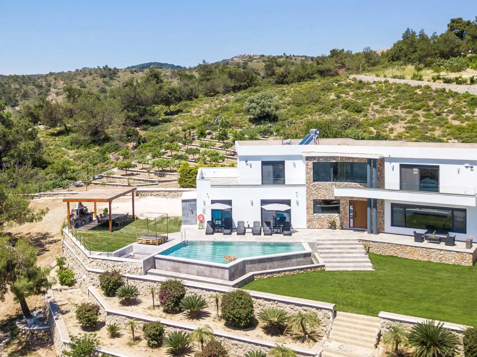 Villa Indira in der Nähe des Dorfes Kallithea-Image-tags.info