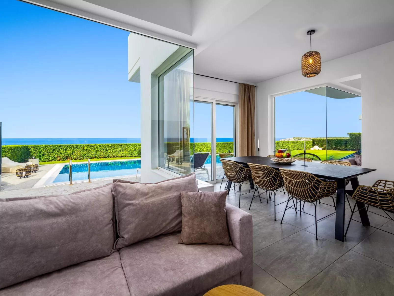 Moderne Villa mit Hügel- und Meerblick-Inside