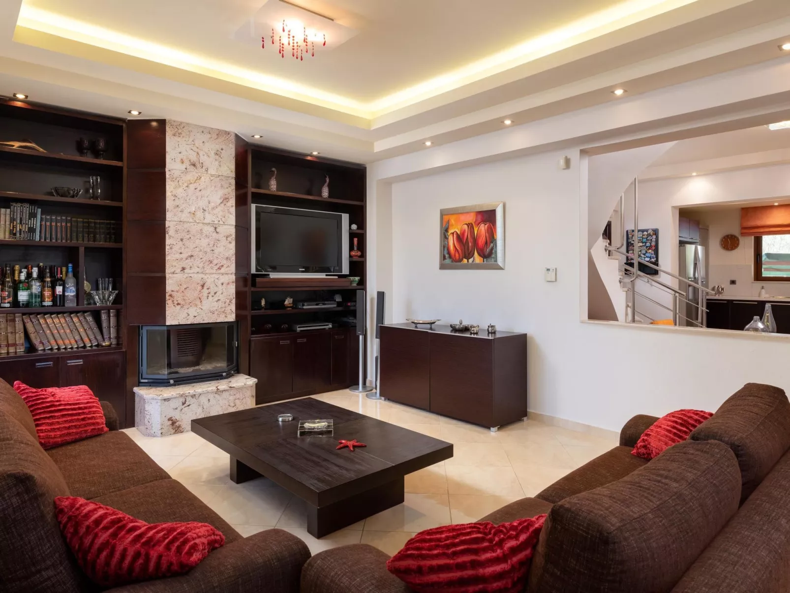 Villa Vergio in der Nähe des Strandes-Inside