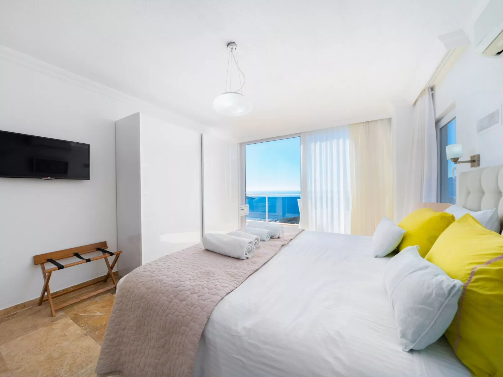 Luxuriöse Villa mit Meerblick in Kalkan Kalamar-Inside