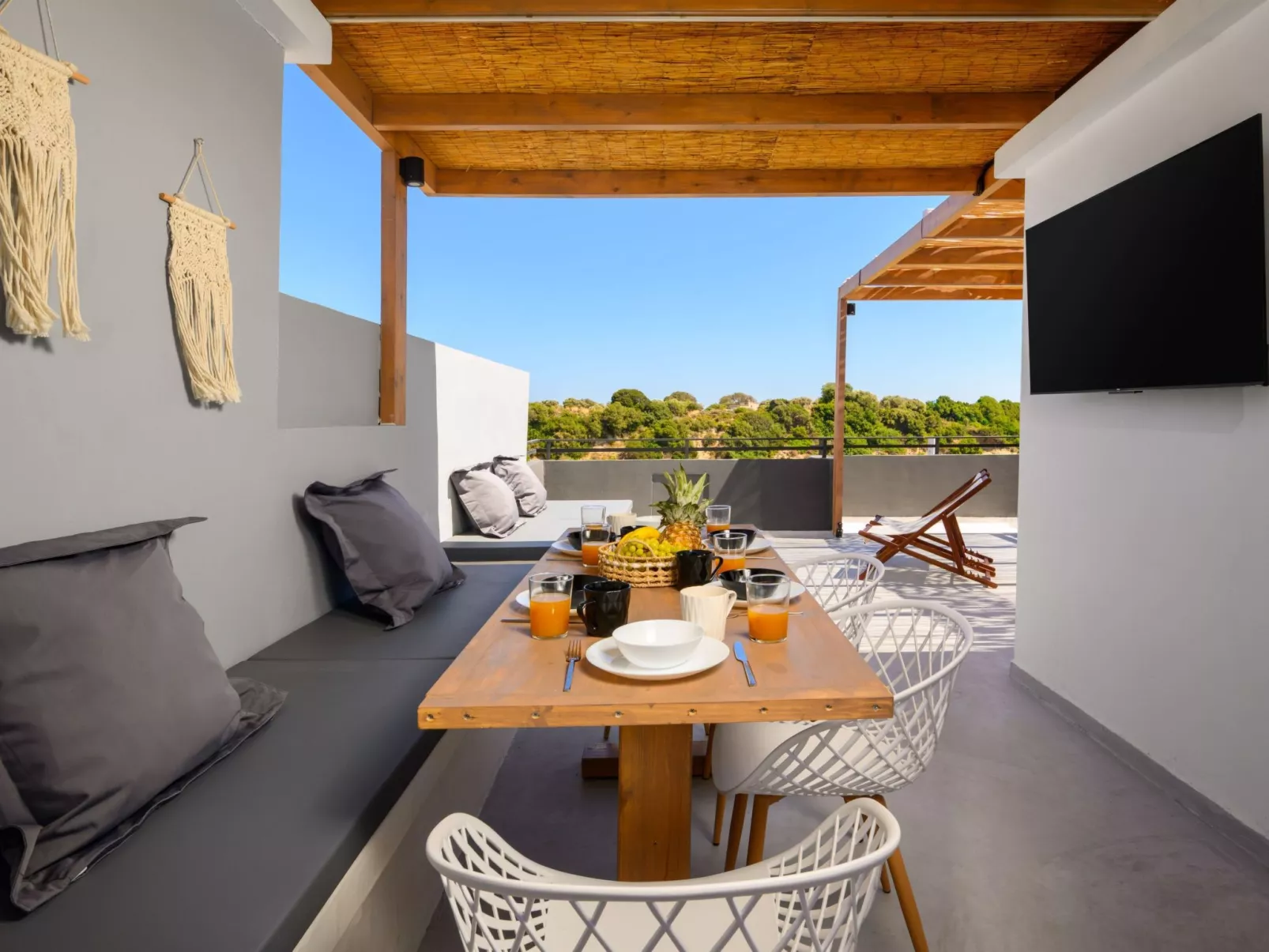 Armonikon Pool Villa 3-Dedans