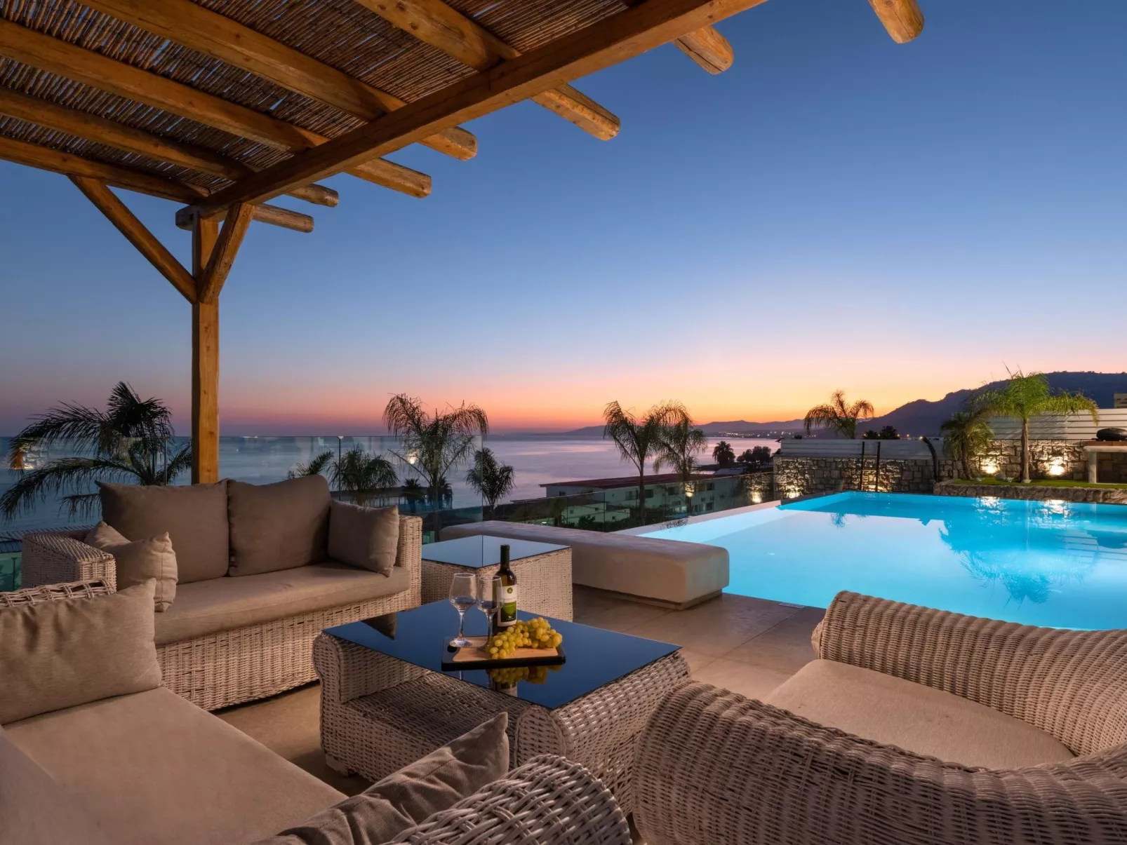 Ferienvilla Lido Blue in Strandnähe-Dedans