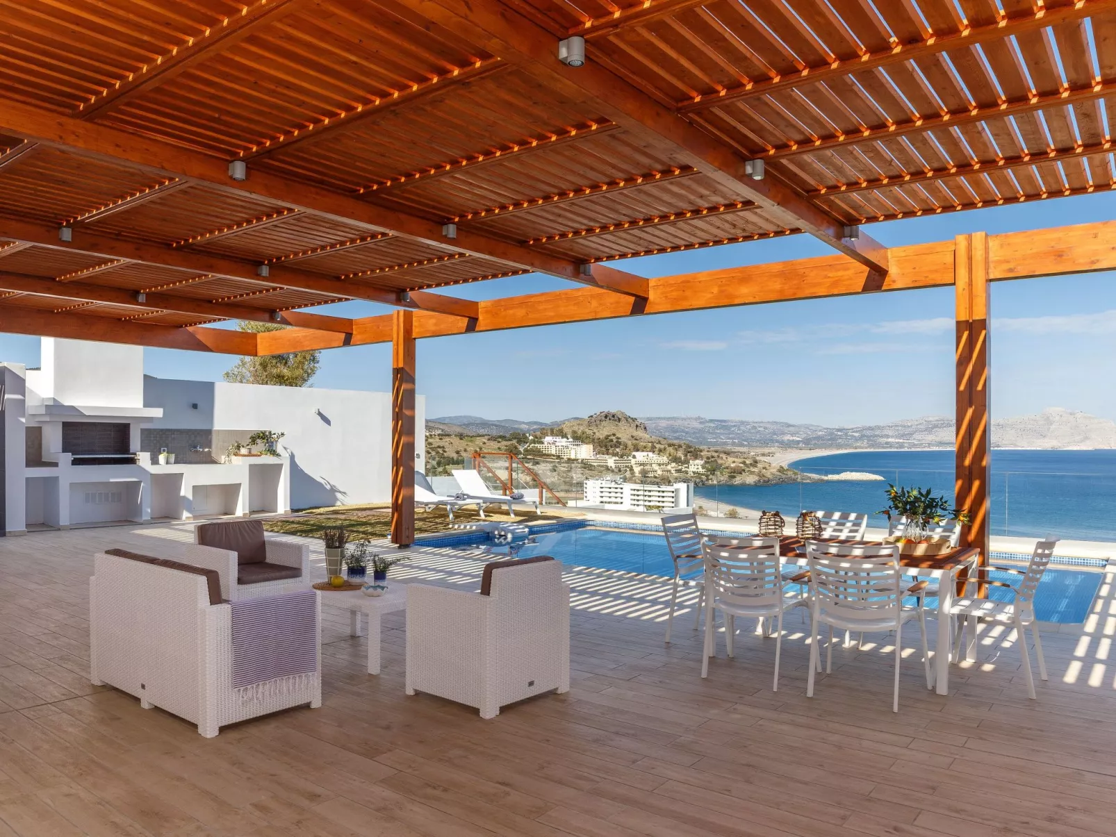 Lindian Athena Luxus-Villa Eleni-Dedans