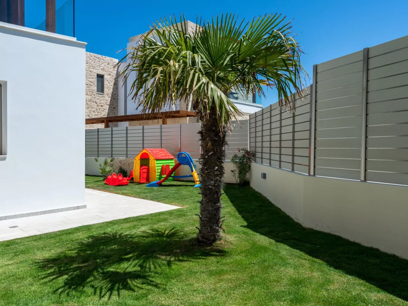 Villa am Strand in Rethymno mit privatem Pool-Outside