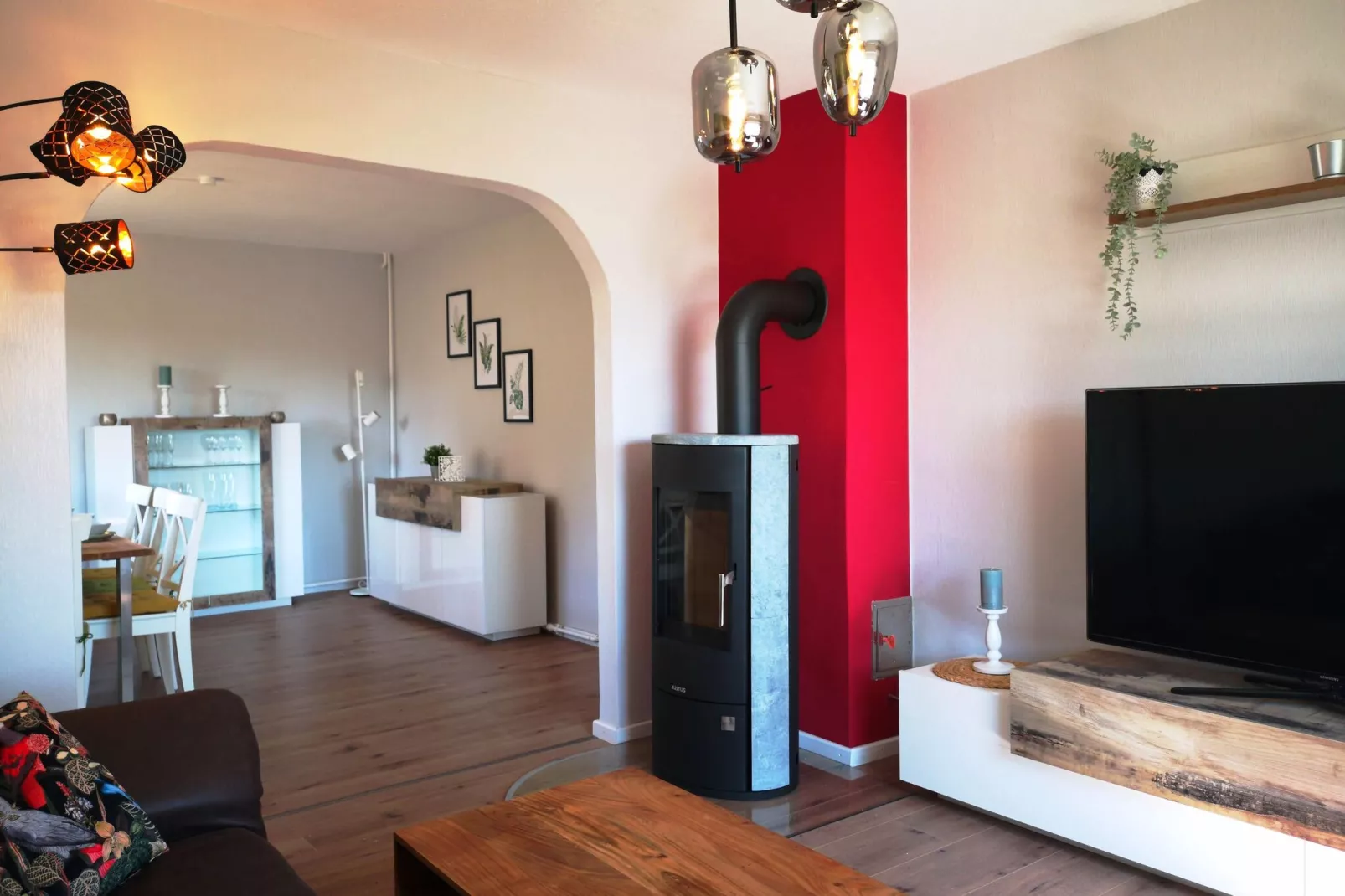 Ferienhaus Lukas in Lintig-Living room