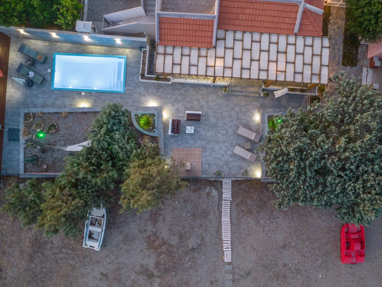 Villa Perla am Strand mit Meerblick-Outside
