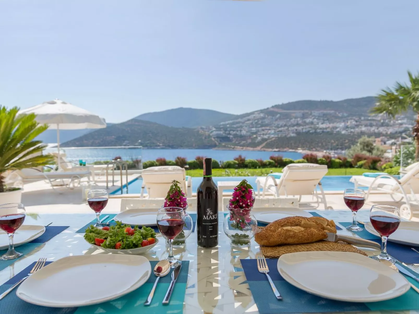 Moderne Villa nähe Meer in Kalkan 8 P-Draußen