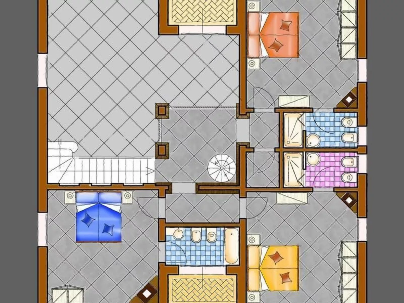 Villa Lestra Montelopio-Inside