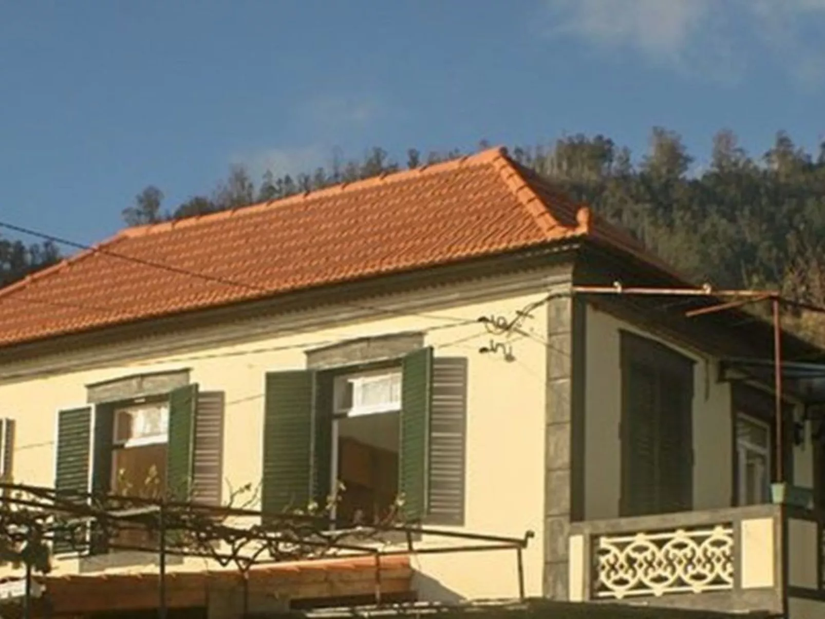 Typische Bauernhof-Wohnung-Draußen