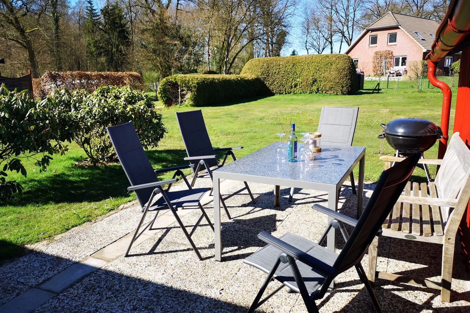 Ferienhaus Lukas in Lintig-Terrace balcony