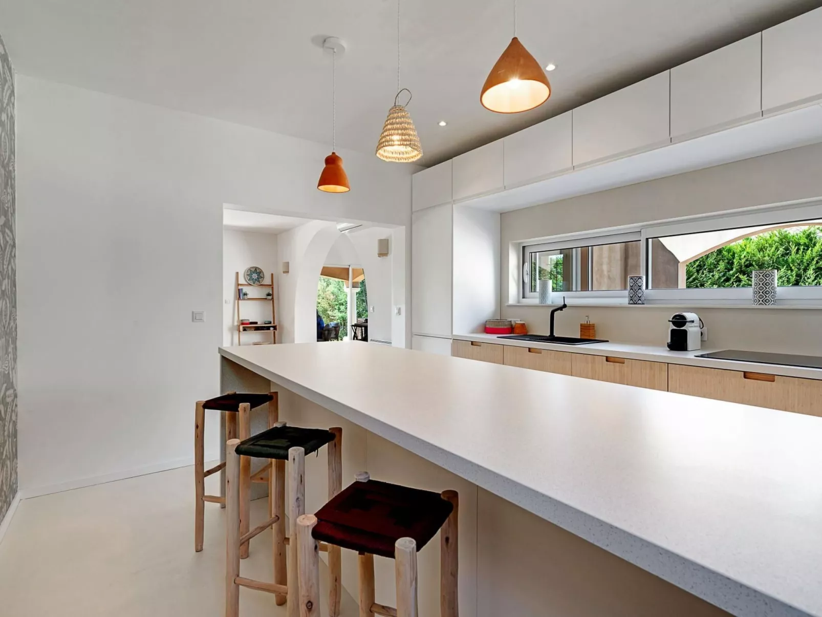 Villa Grimaud Strand-Drinnen