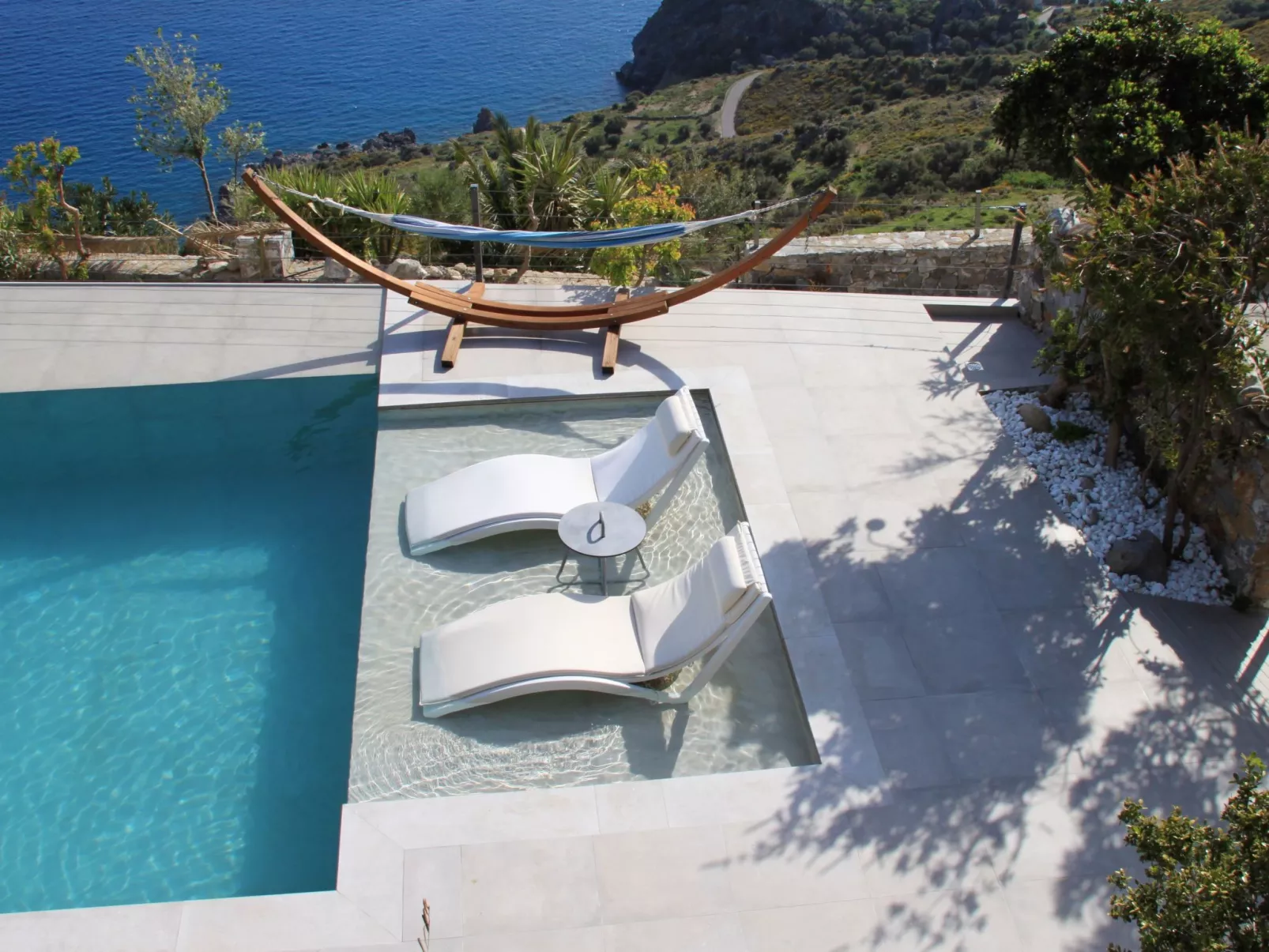 Luxuriöse "Villa Stefanos" mit Meerblick-Draußen