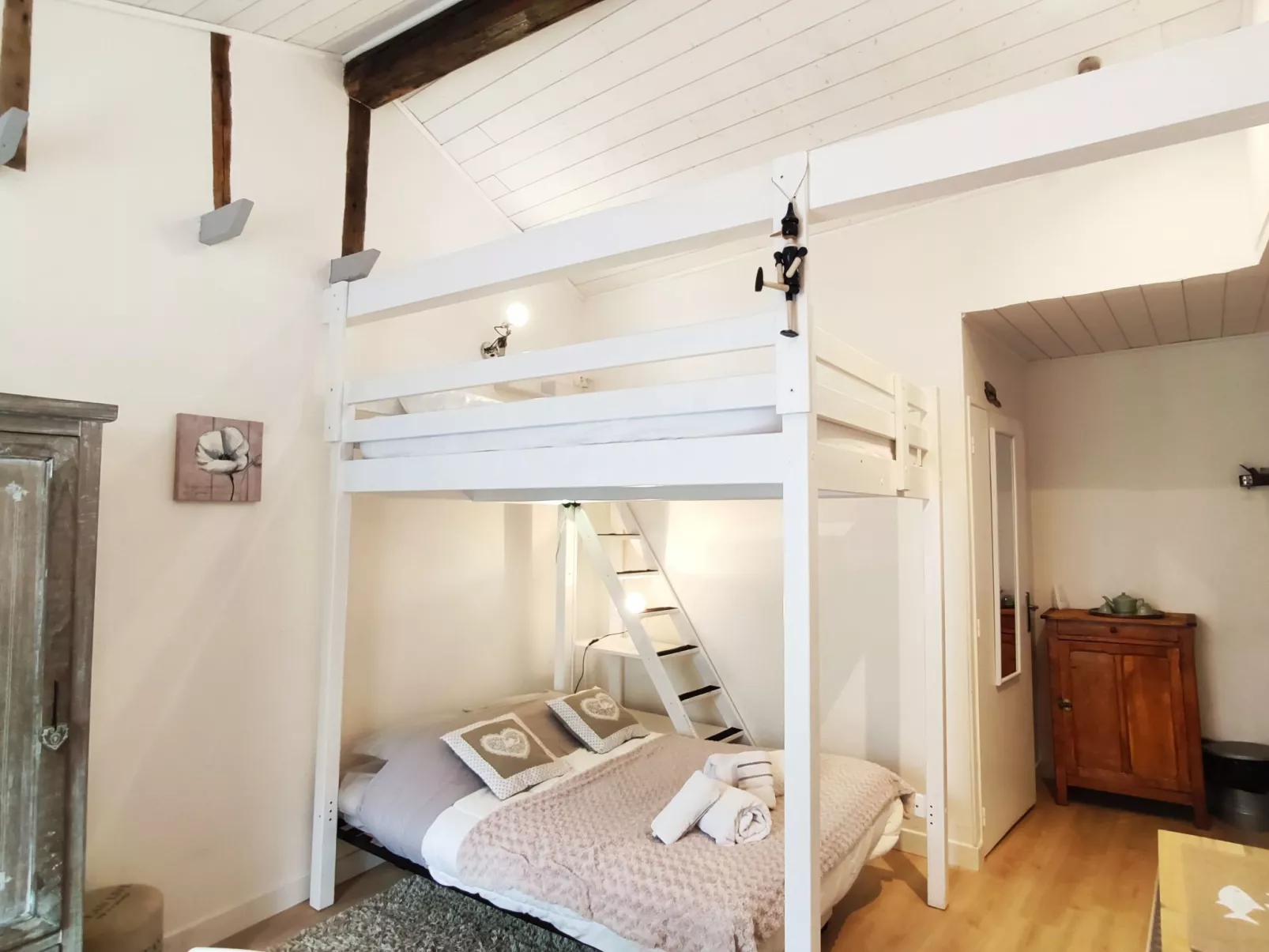 Joli studio pour 2 personnes-Inside