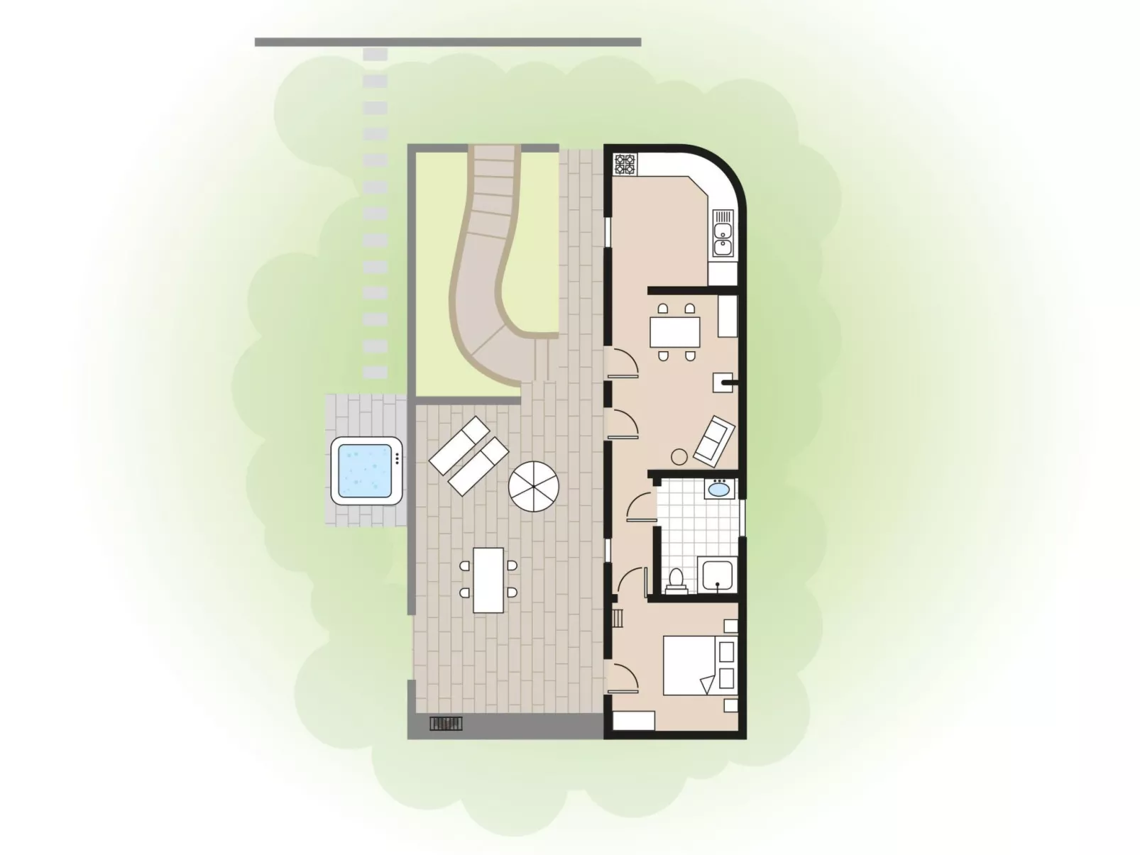 Casabelavista III-Drinnen