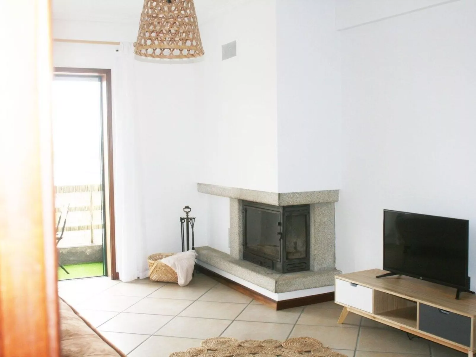 Sonnenstation im Zentrum-Drinnen