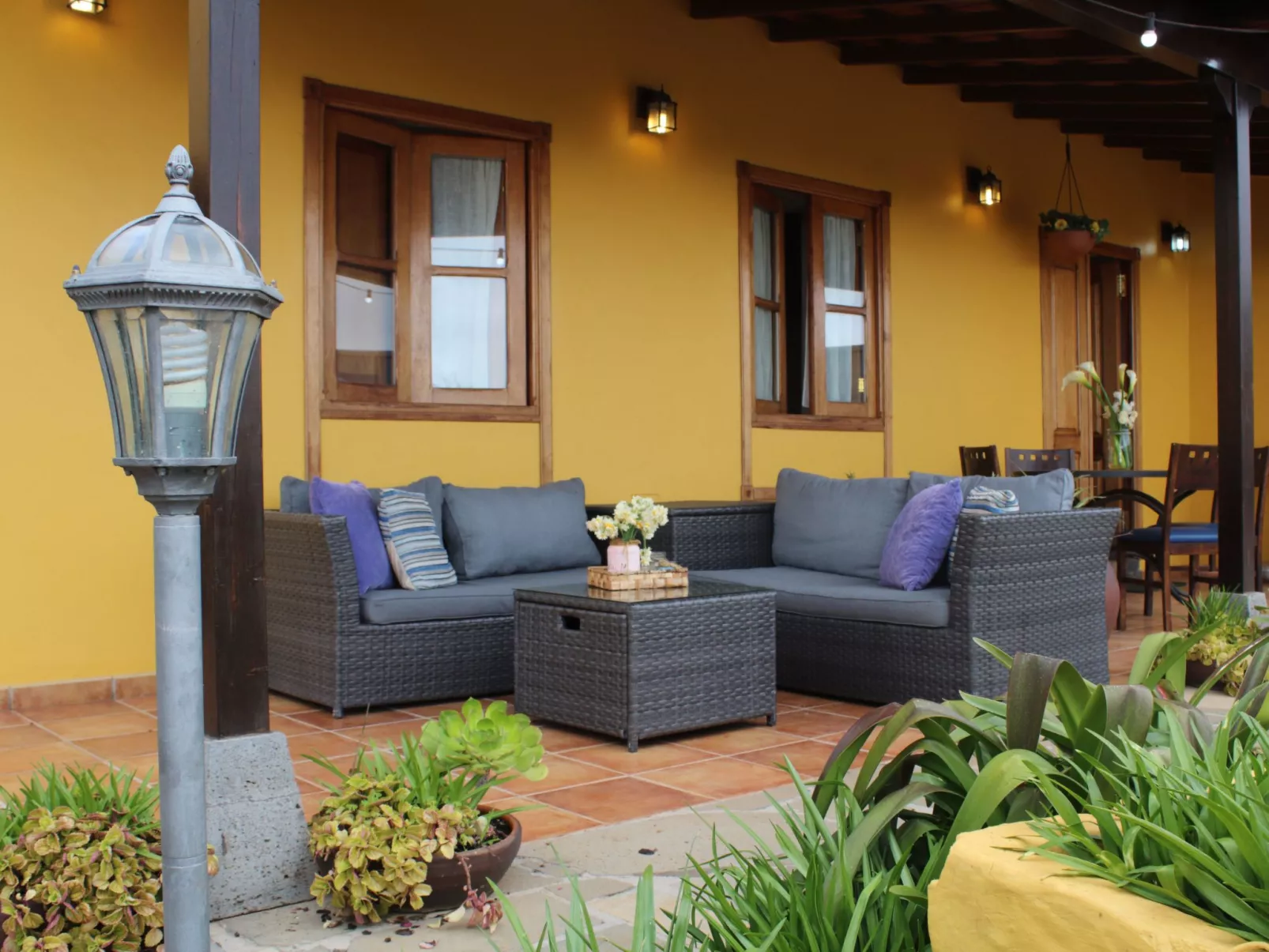 Mit Schwimmbad nur für Erwachsene-Dedans