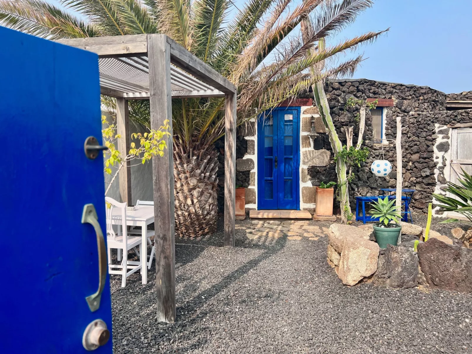 Schön eingerichtetes Bauernhaus - La Finca Yazmina-Outside