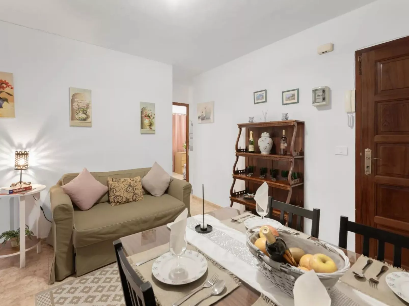 Haus Stadt La Palma 2BedR-Dedans