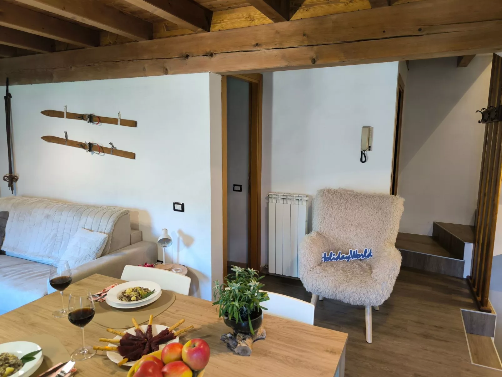 Chalet San Gervasio bei Holiday World-Drinnen