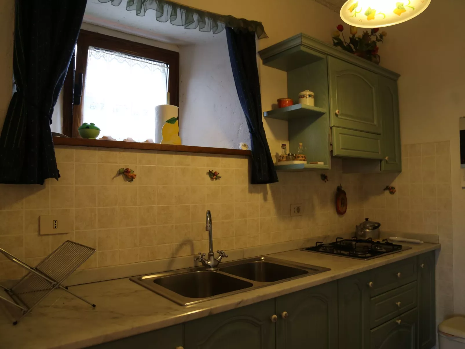 Mit Wasserblick-Dedans