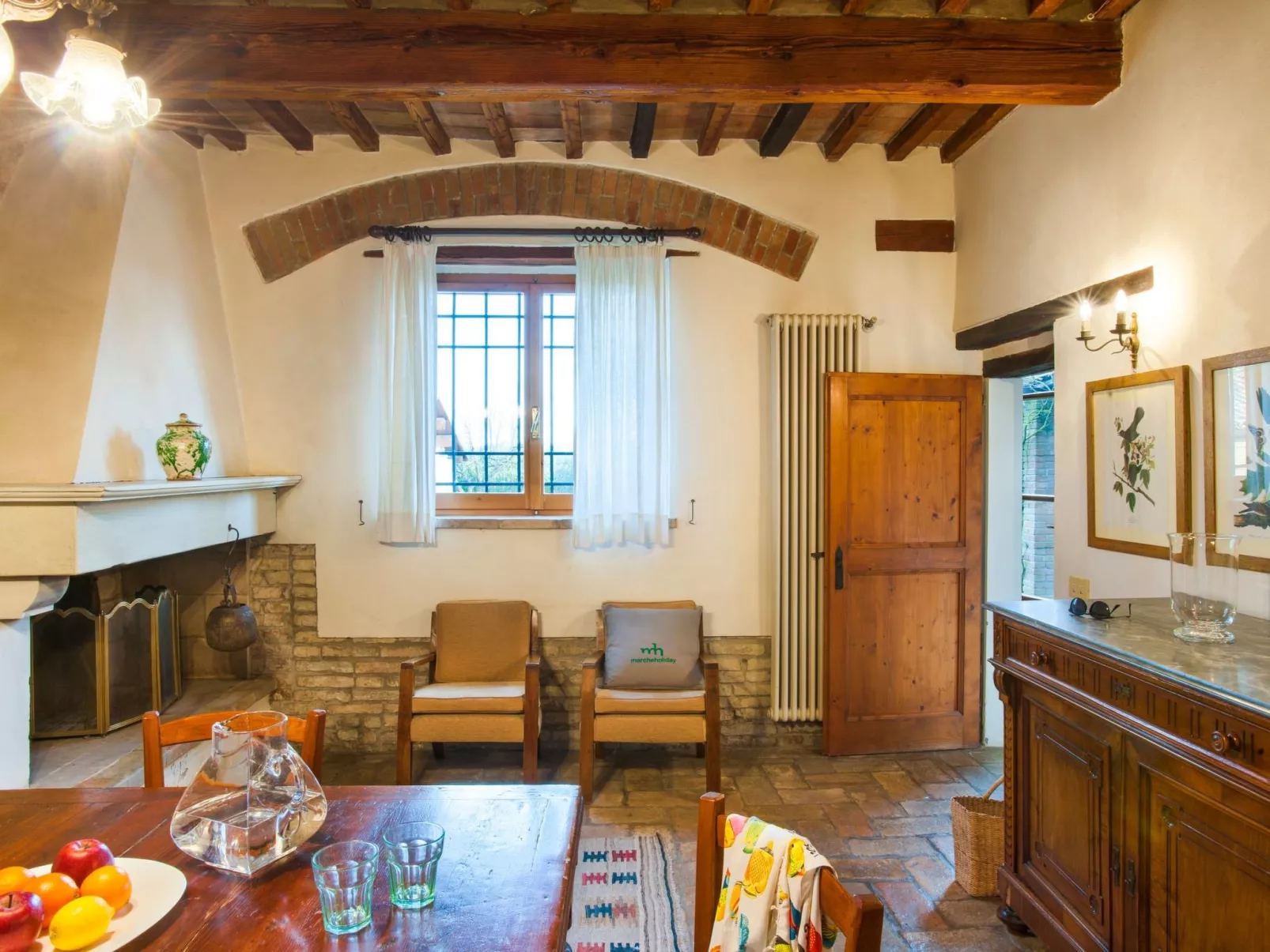 Villa Deda - Marche Holiday-Drinnen