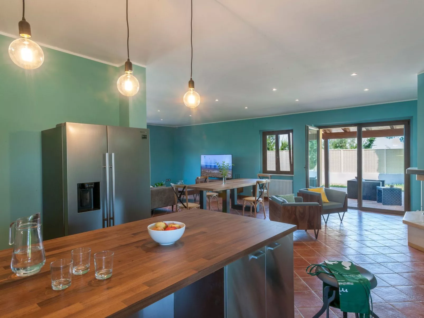 Villa Traiani, Marken Urlaub, privater Pool