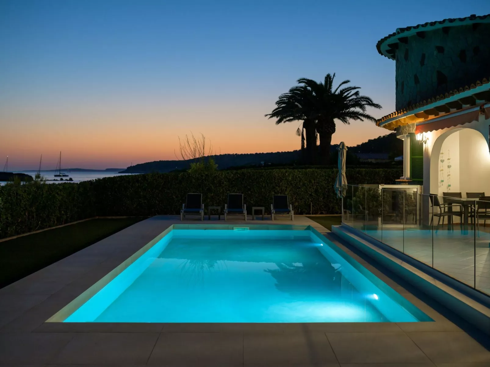 Villa Ponti A5 - direkt am Meer-Draußen