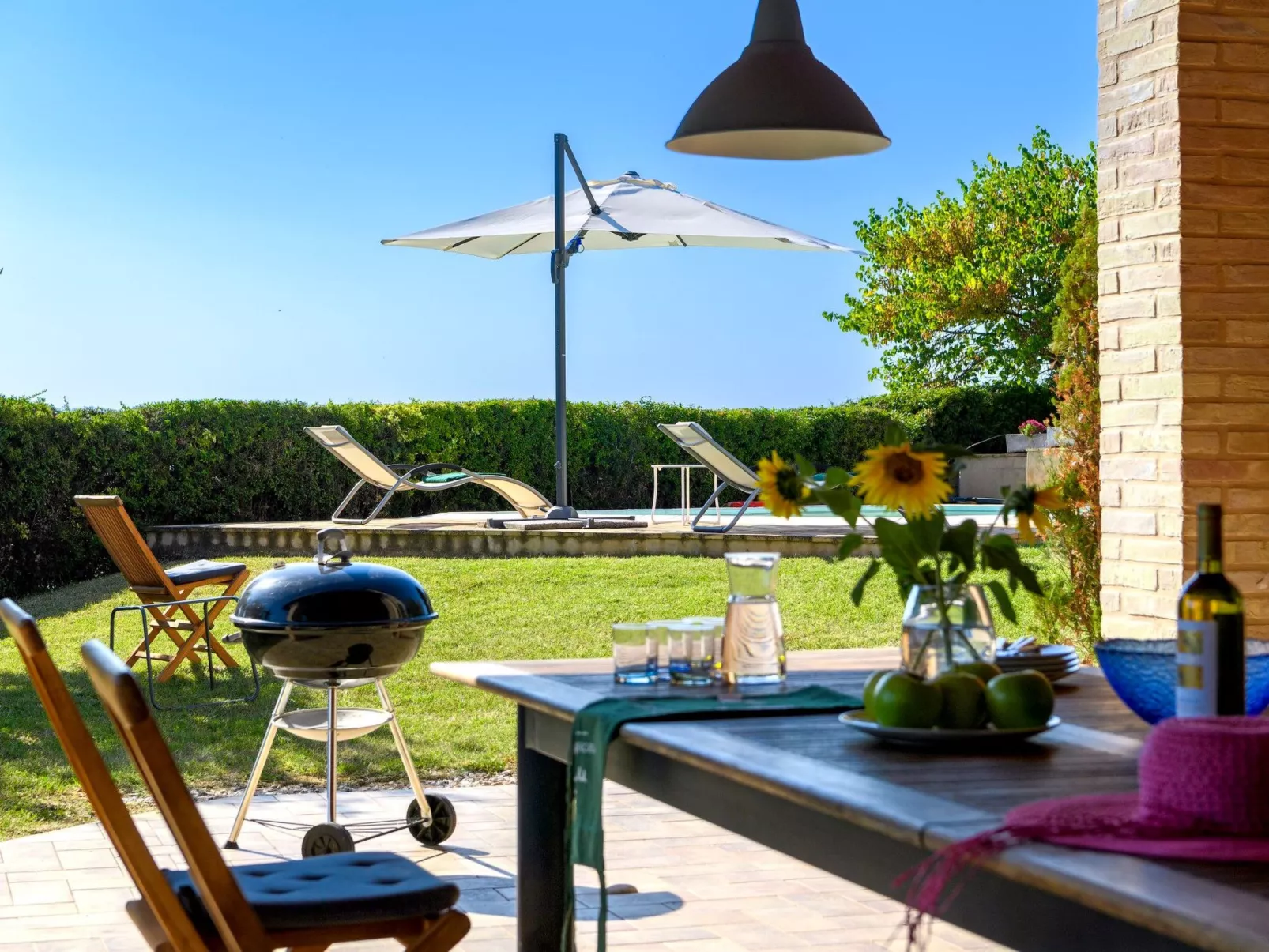 Casa Felicità, Marche Ferienhäuser-Draußen