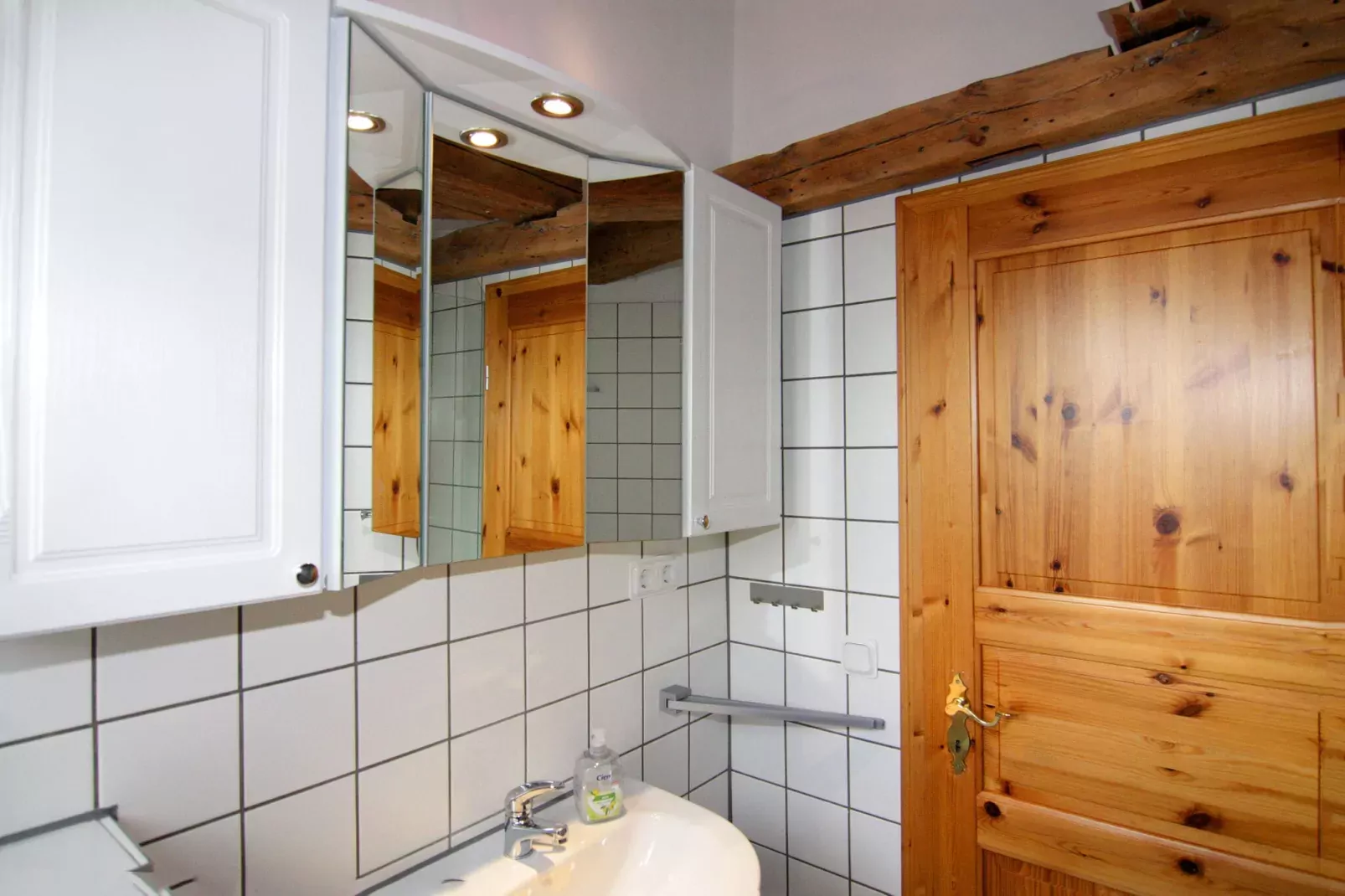Gutshaus Schulenbrook Birke 40 m²-Bathroom
