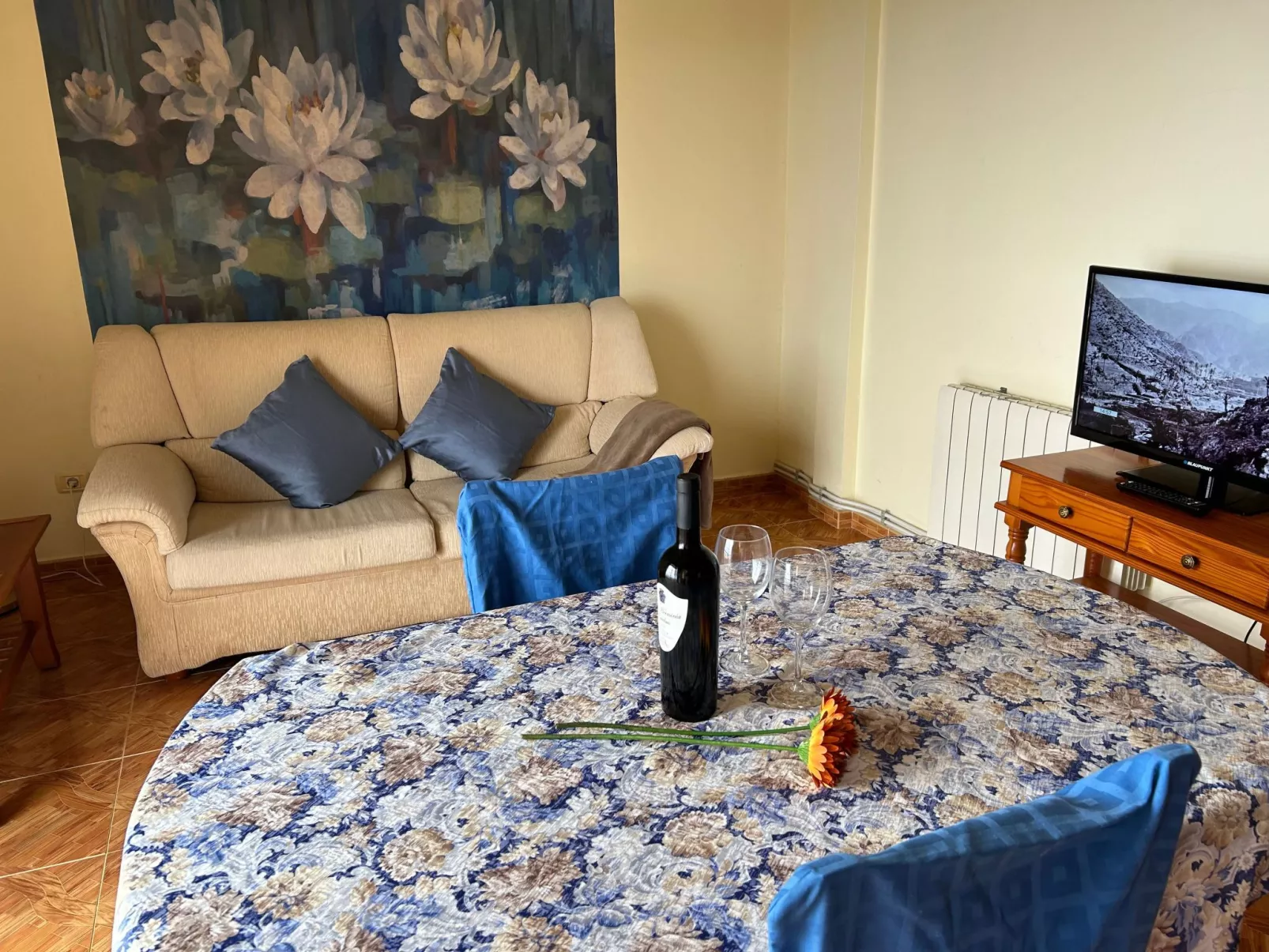 Apartment mit Balkon und Meerblick-Inside